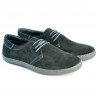 Scarpe casual uomo 774 nero velluto