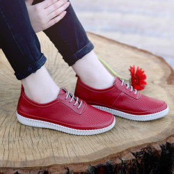Mocassini donna 688 rosso lifestyle