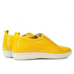 Mocassini donna 688 giallo
