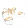 Sandali donna 5034 vernice nude