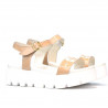 Sandali donna 5034 vernice nude