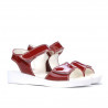 Sandali per bambini 532 vernice bordeaux