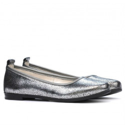 Ballerine donna 687 argento perlato