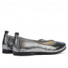 Ballerine donna 687 argento perlato