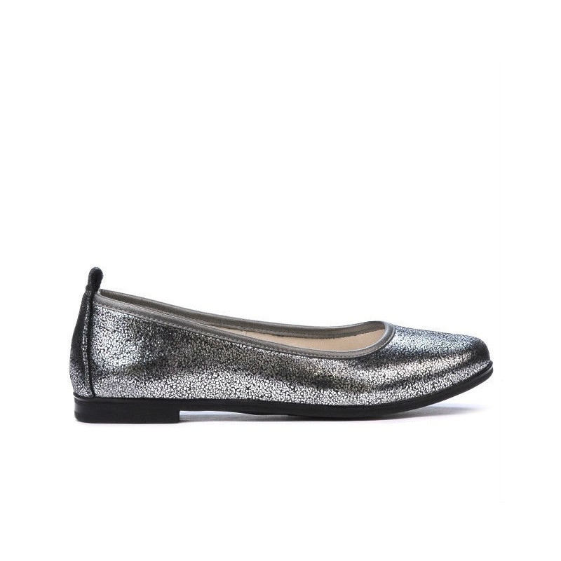 Ballerine donna 687 argento perlato