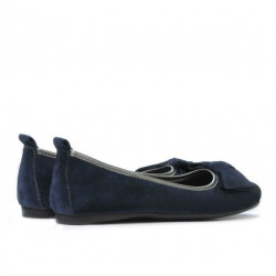 Ballerine donna 638 indaco velluto
