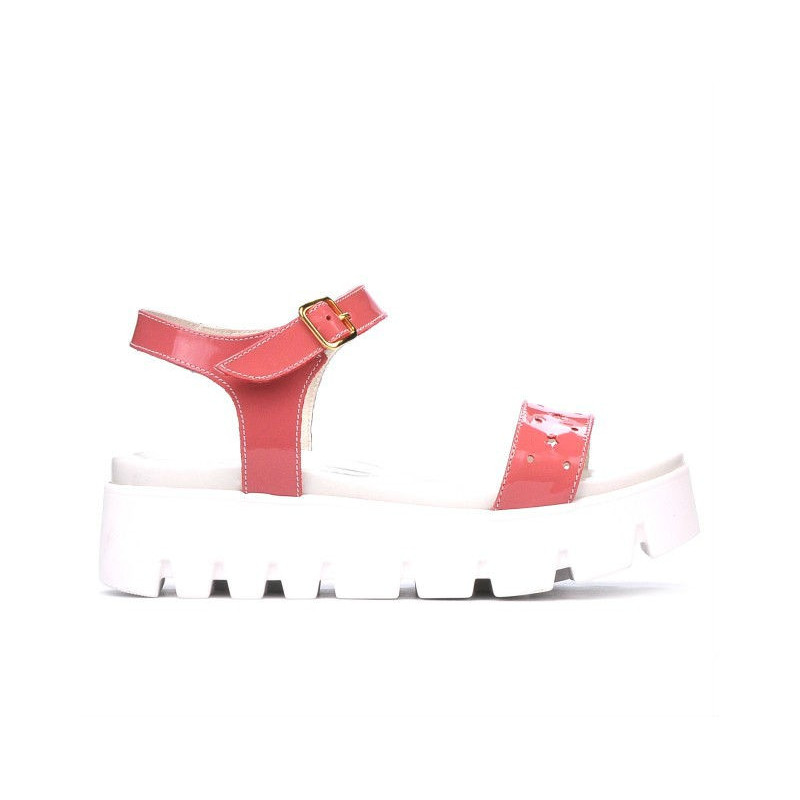 Sandali da donna 5034 vernice rosa