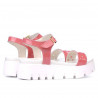 Sandali da donna 5034 vernice rosa