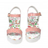 Sandali da donna 5034 vernice rosa