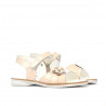 Sandali bambini piccoli 55c vernice nudo