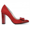 Scarpe eleganti da donna 1262 rosso antilope combinato