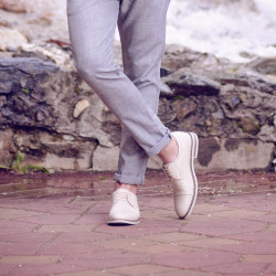 Scarpe casual uomo 873 beige