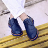 Scarpe casual uomo 831-1 indaco