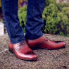 Scarpe eleganti uomo 828-1 a marrone