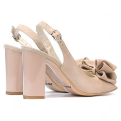 Sandali donna 1256 avorio antilope