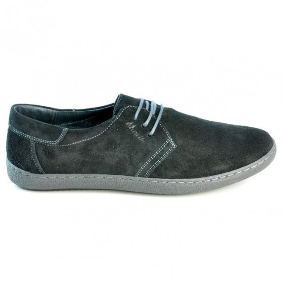 Scarpe casual uomo 774 nero velluto