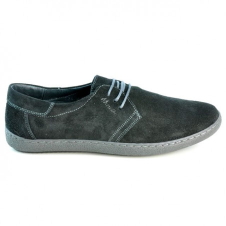 Scarpe casual uomo 774 nero velluto