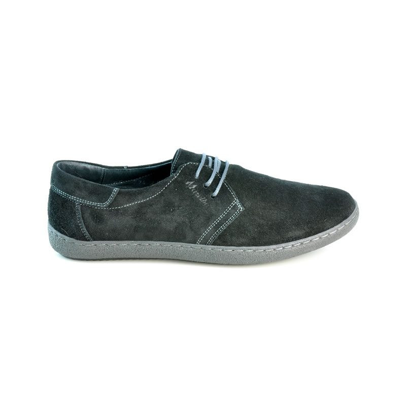 Scarpe casual uomo 774 nero velluto