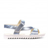 Sandali per bambini 525 blu argento