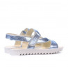 Sandali per bambini 525 blu argento