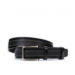 Cintura uomo 18b nero+biz nero