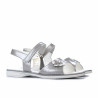 Sandali per bambini 524 vernice grigia