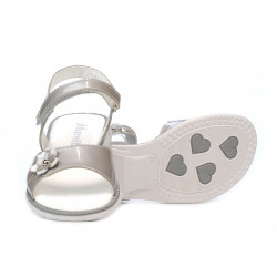 Sandali per bambini 524 vernice grigia