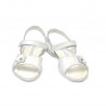Sandali per bambini piccoli 55c vernice bianca
