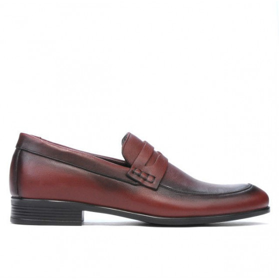 Scarpe casual / eleganti uomo 875 in bordo