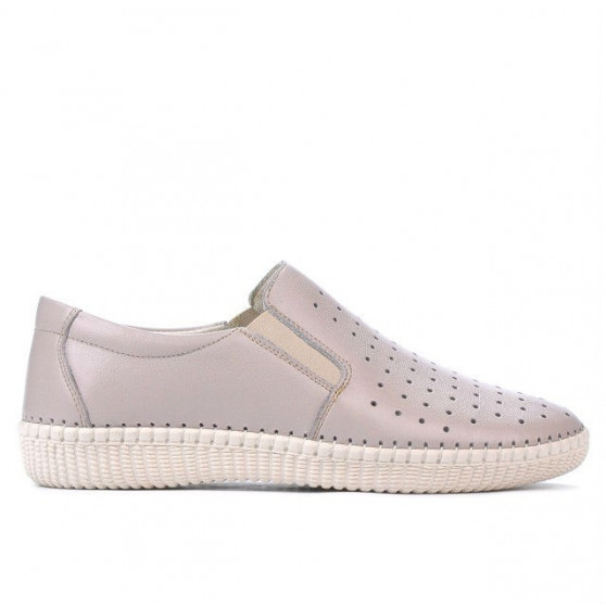 Mocassini donna / adolescenti 689 beige