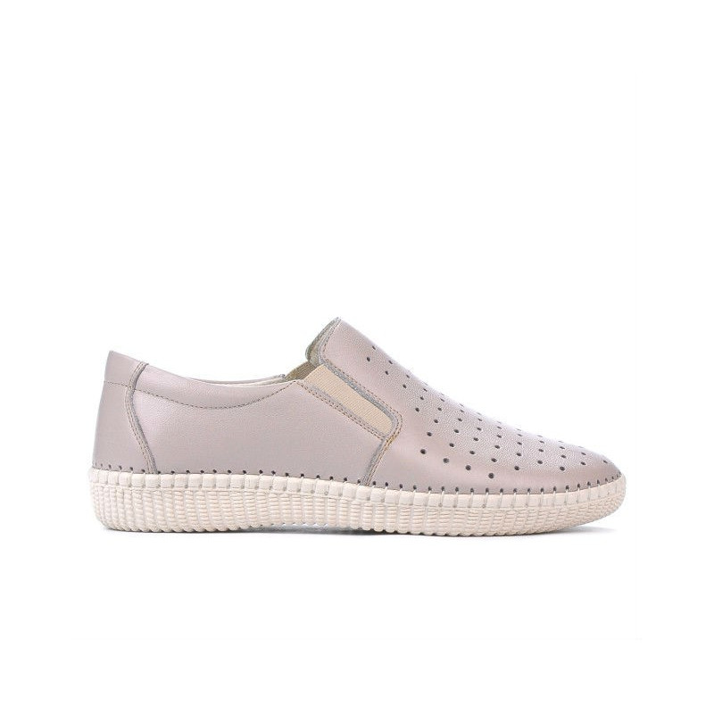 Mocassini donna / adolescenti 689 beige