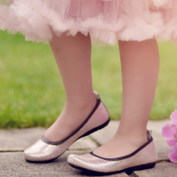 Scarpe bambini 100 polvere perla