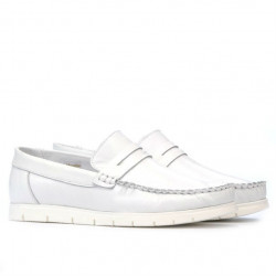 Mocassini donna 692 bianco
