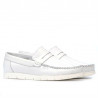 Mocassini donna 692 bianco