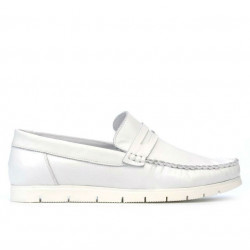 Mocassini donna 692 bianco