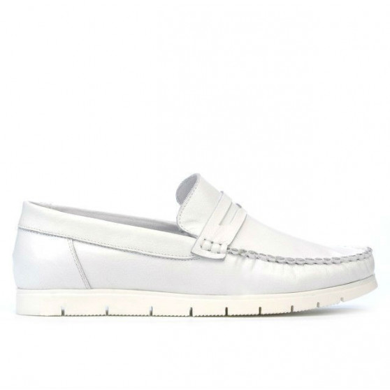Mocassini donna 692 bianco