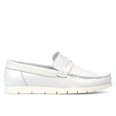 Mocassini donna 692 bianco