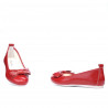 Ballerine donna 638 rosso
