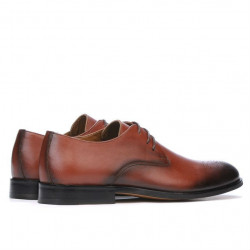 Scarpe eleganti uomo 878 a cognac