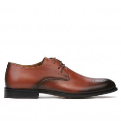 Scarpe eleganti uomo 878 a cognac