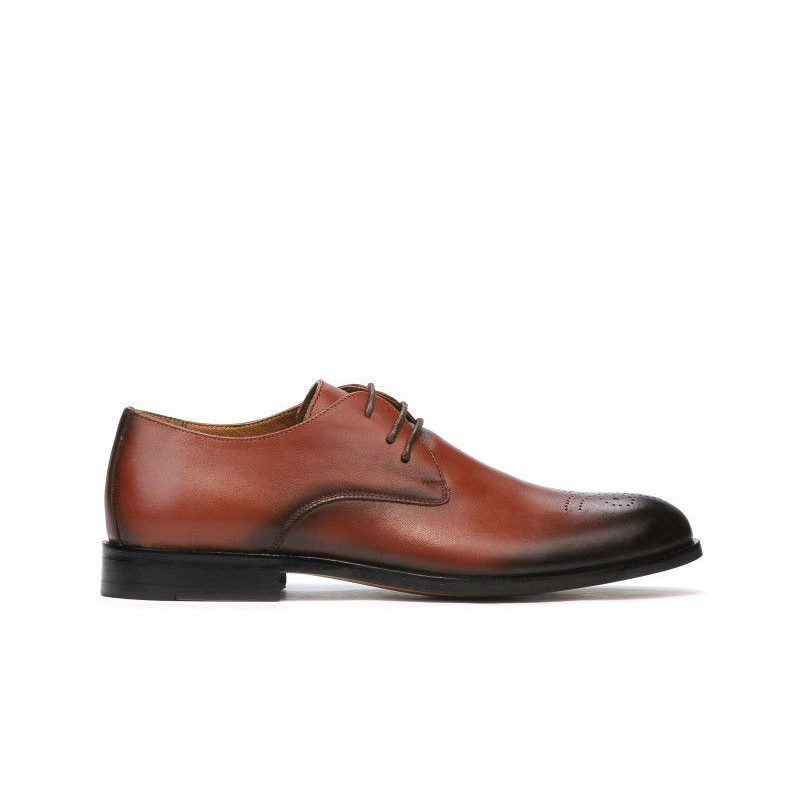 Scarpe eleganti uomo 878 a cognac