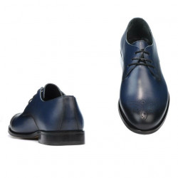 Scarpe eleganti uomo 878 a indaco