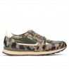 Scarpe sportive uomo 833 caffè camouflage