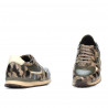 Scarpe sportive uomo 833 caffè camouflage