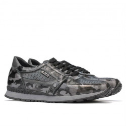 Scarpe sportive uomo 833 grigio camuffamento