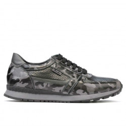 Scarpe sportive uomo 833 grigio camuffamento
