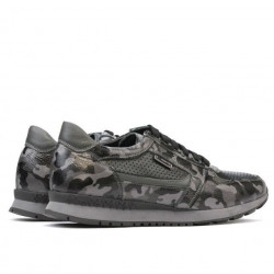 Scarpe sportive uomo 833 grigio camuffamento