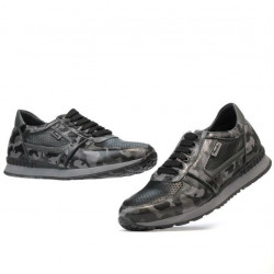 Scarpe sportive uomo 833 grigio camuffamento