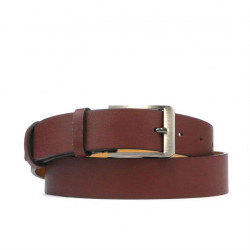 Cintura uomo 14b bordeaux