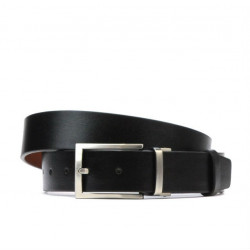 Cintura uomo 08b bicolore pelle nera+marrone